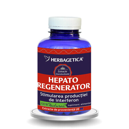 Hepato Regenerator, 120 Kapseln, Herbagetica