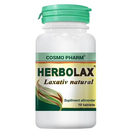 Herbolax, 10 tablete, Cosmopharm