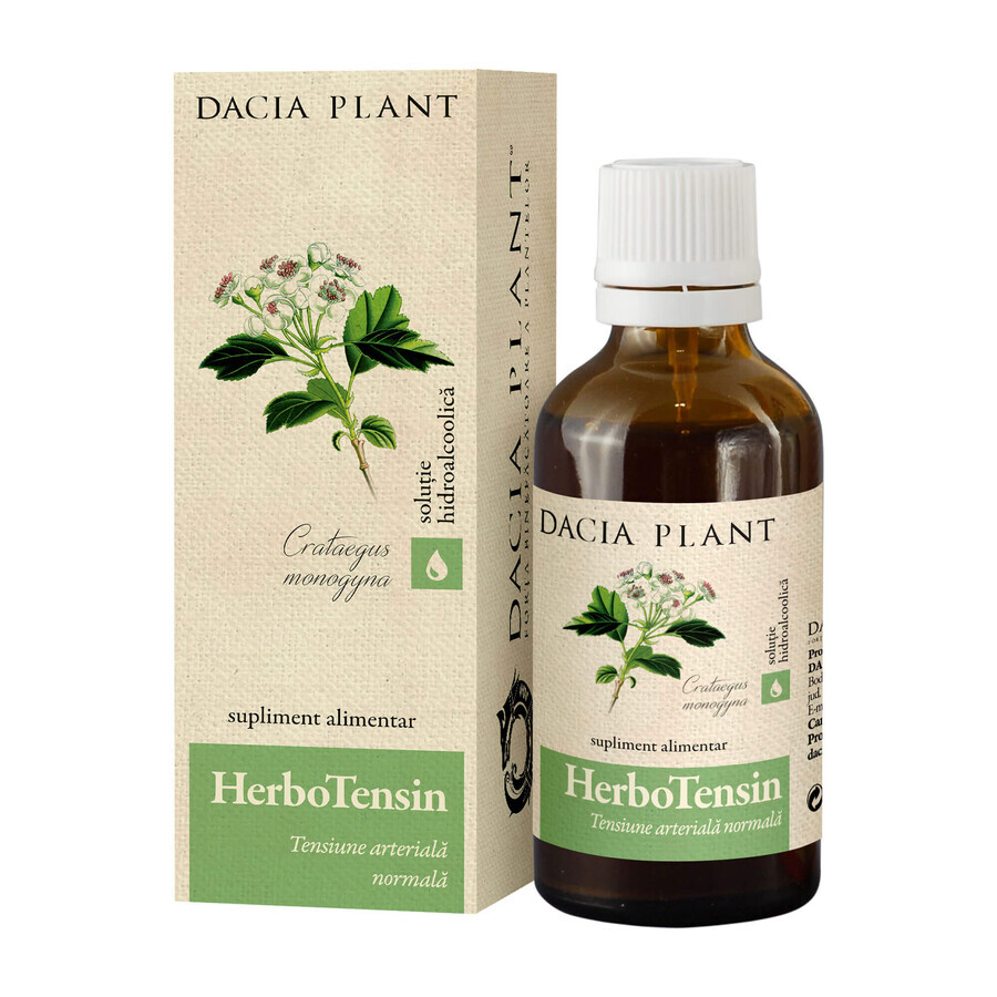 HerboTensin Tinktur (Spannungsregler), 50 ml, Dacia Plant