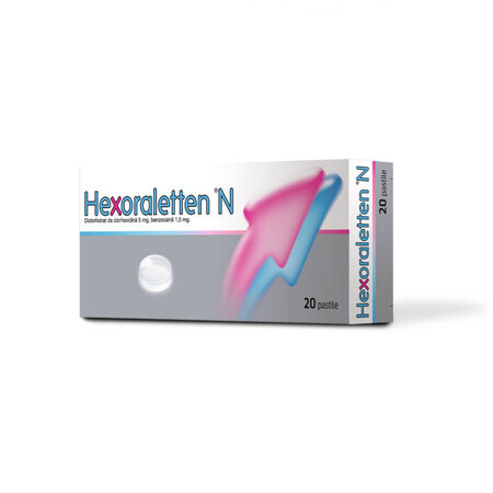 Hexoraletten N, 20 Tabletten, Johnson&Johnson