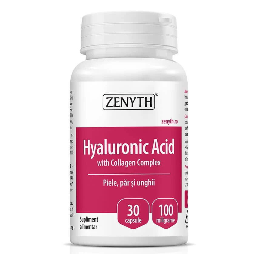 Hyaluronsäure mit Kollagenkomplex, 30 Kapseln, Zenyth