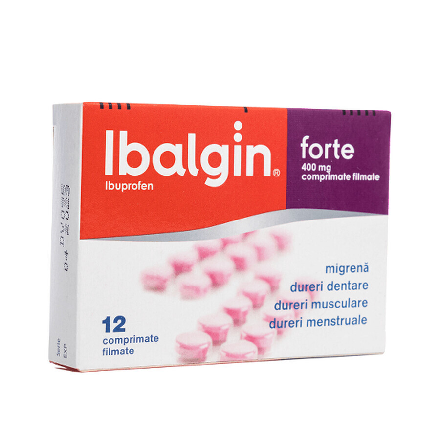 Ibalgin Forte 400 mg, 12 Tabletten, Sanofi