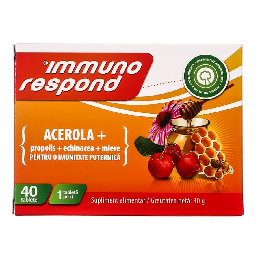 Immuno respond 750 mg, 40 Tabletten, Starke Natur