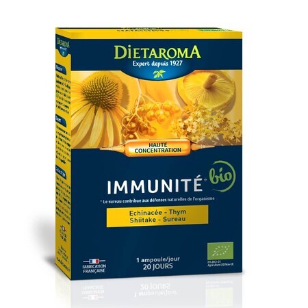 Immunität, 20 Fläschchen x 10ml, Laboratoires Dietaroma