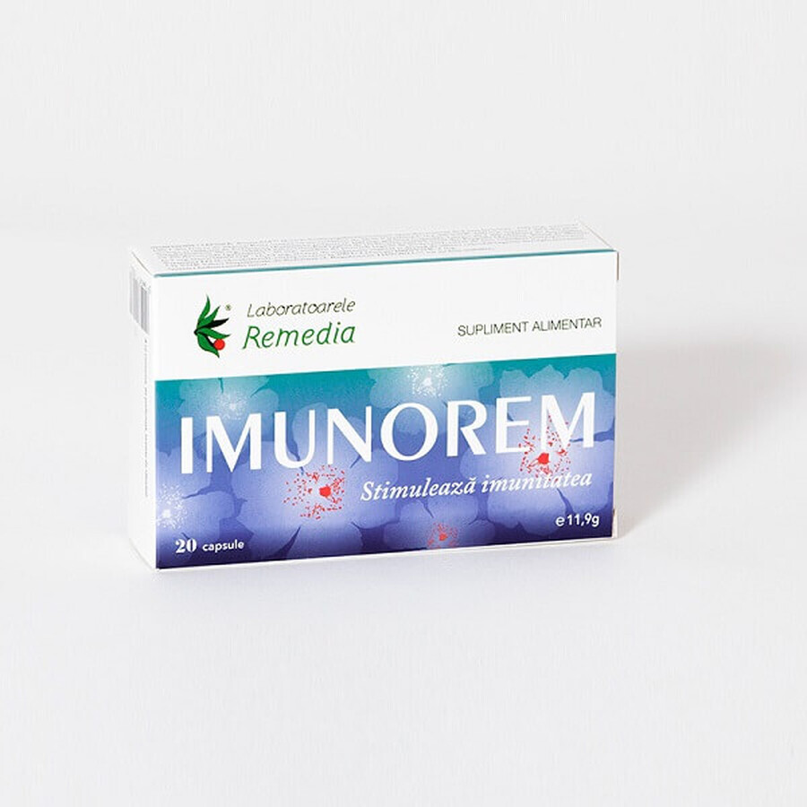 Imunorem, 20 capsule, Remedia