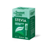 Sweet&Safe Stevia natürlicher Süßstoff, 40 Portionsbeutel, Sly Nutrition