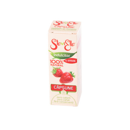 SteviElle Erdbeer-Stevia-Süßstoff, 10 ml, Hermes Natural