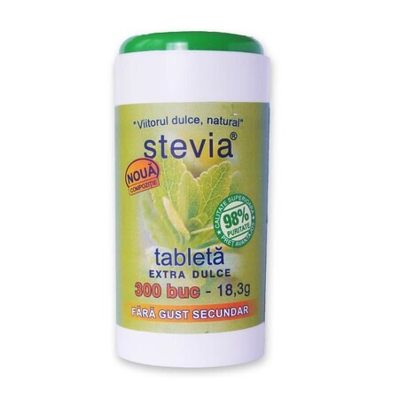 Îndulcitor Stevia Extra dulce, 300 tablete, Naturking