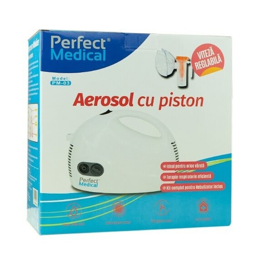 Aerosol cu piston cu viteza reglabila, PM-03, Perfect Medical