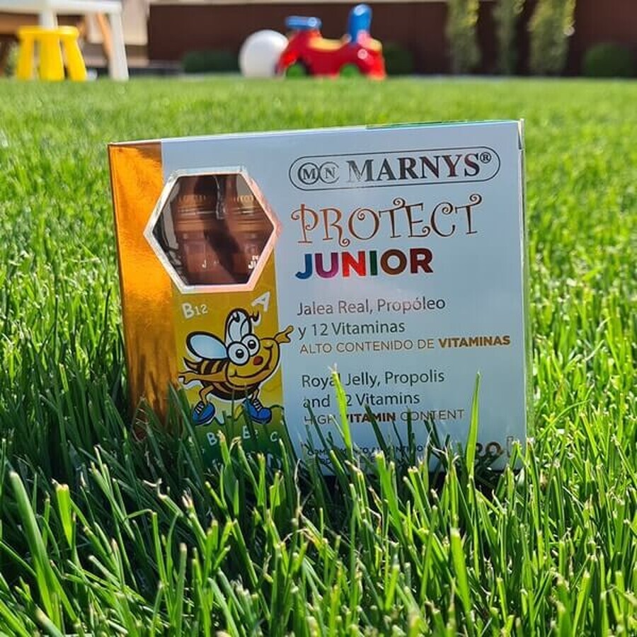 Junior Protect Immunstärkung für Kinder, 20 Ampullen, Marnys