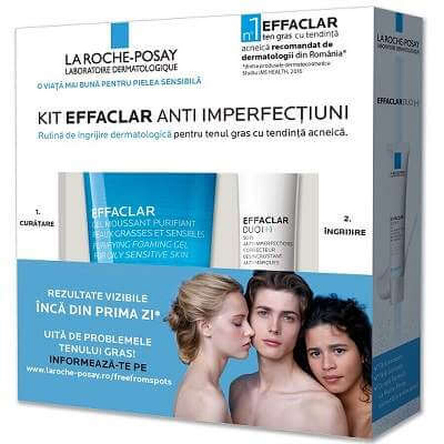 Kit anti-imperfectiuni Effaclar, La Roche-Posay