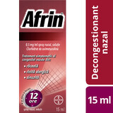 Afrin 0.5mg/ml No Drip Nasal Spray with Dispensing Pump - Rapid Treatment of Nasal Congestion - 15ml