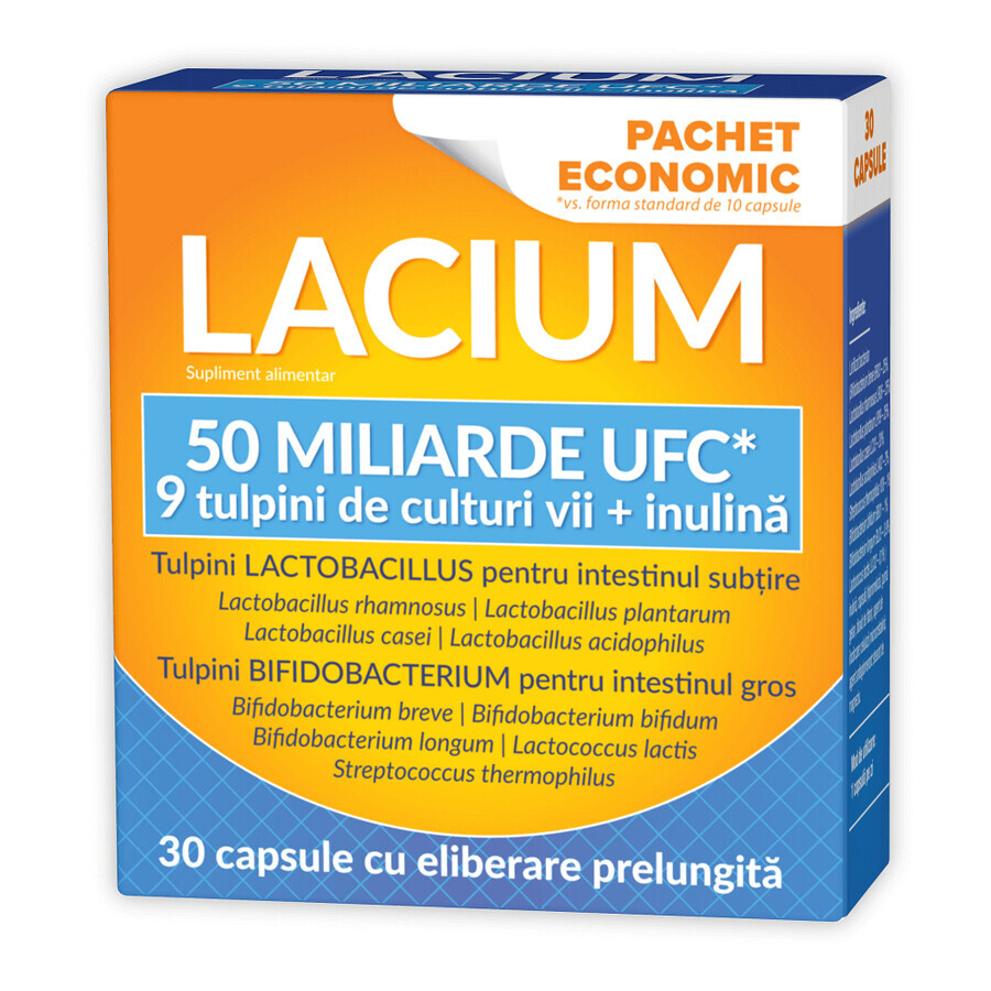 Lacium 50 Milliarden KBE, 30 Kapseln, Natur Produkt Bewertungen