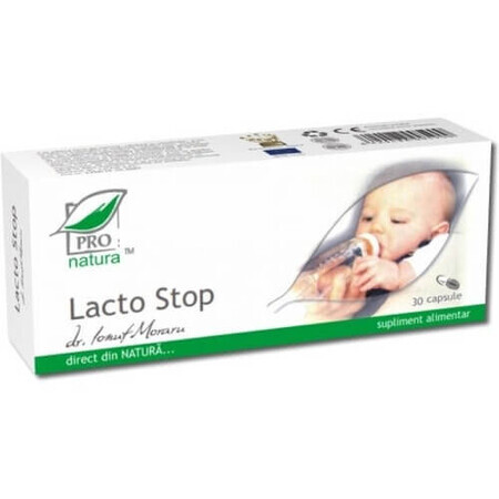 Lacto Stop, 30 Kapseln, Pro Natura