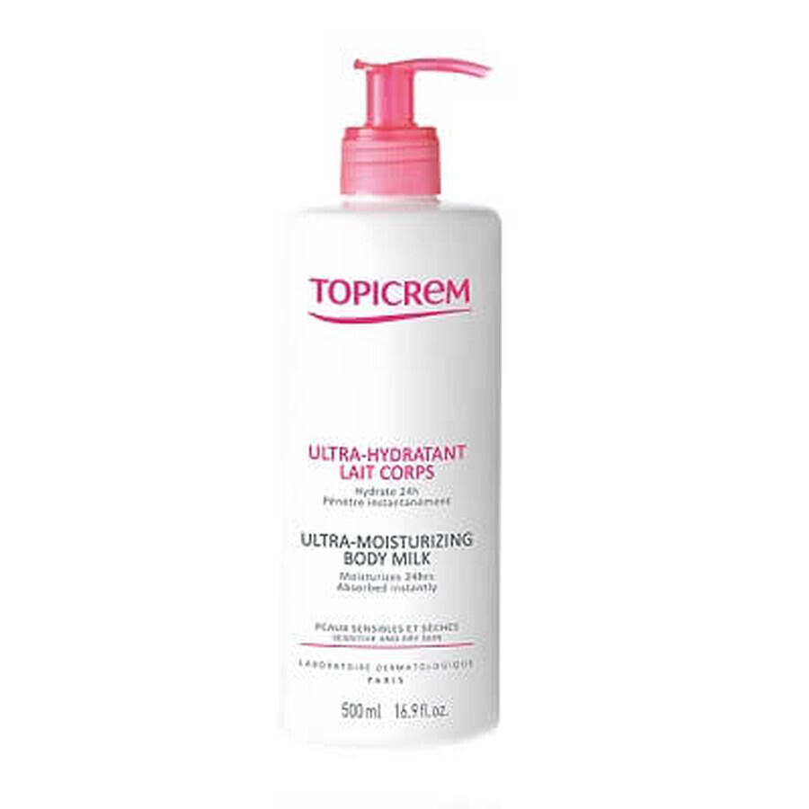 Lapte de corp ultra hidratant Topicrem, 500 ml, NIGY