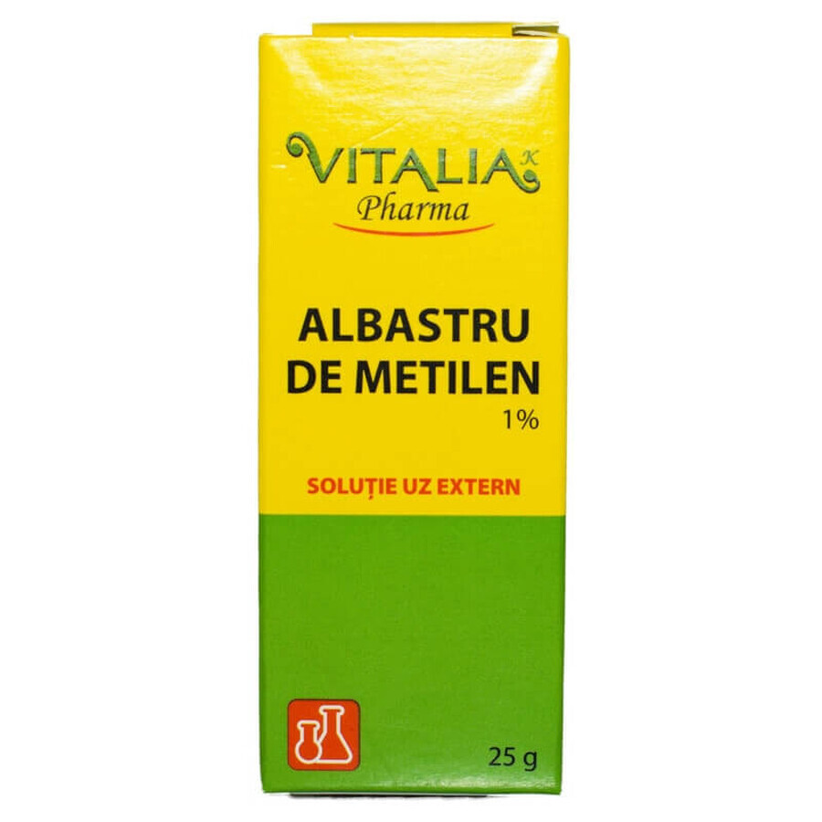 Albastru de metilen 1%, 25 g, Vitalia