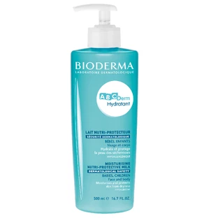 Bioderma ABCDerm Mleczko nawilżające, 500 ml