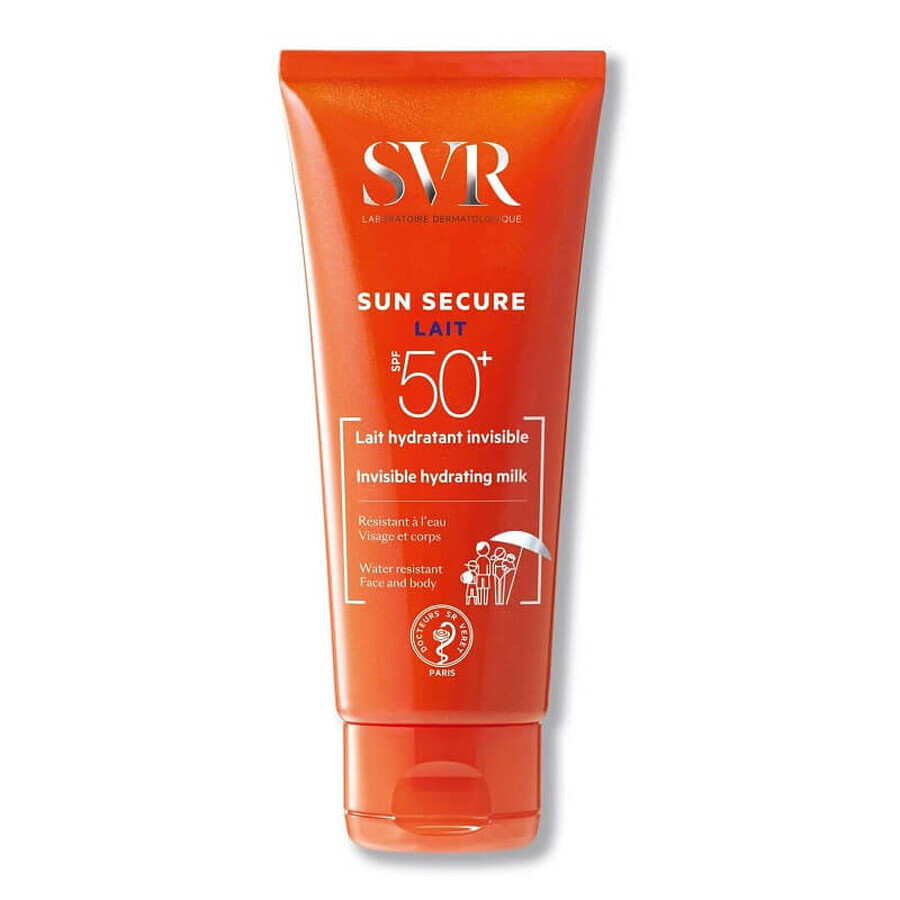 Lapte hidratant SPF50+ Sun Secure, 100 ml, Svr