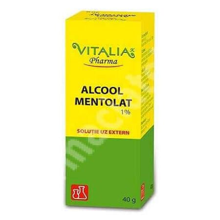 Mentholhaltiger Alkohol 1% Vitalia, 40 g, Viva Pharma