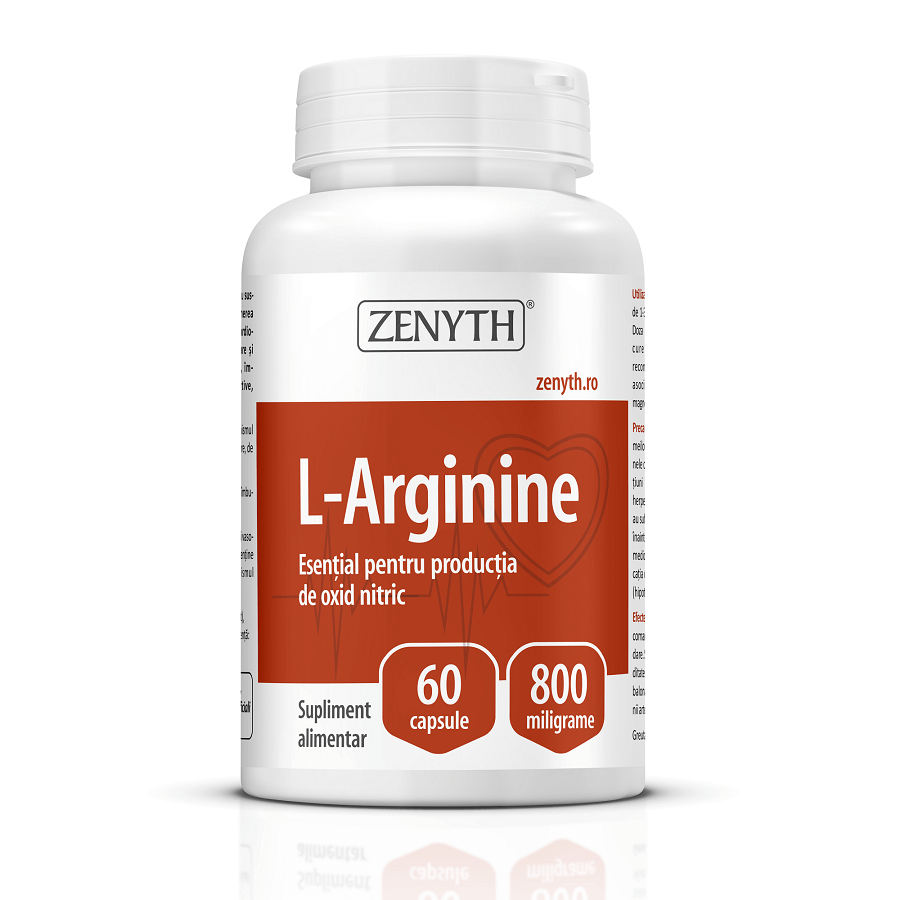 L-Arginin, 60 Kapseln, Zenyth