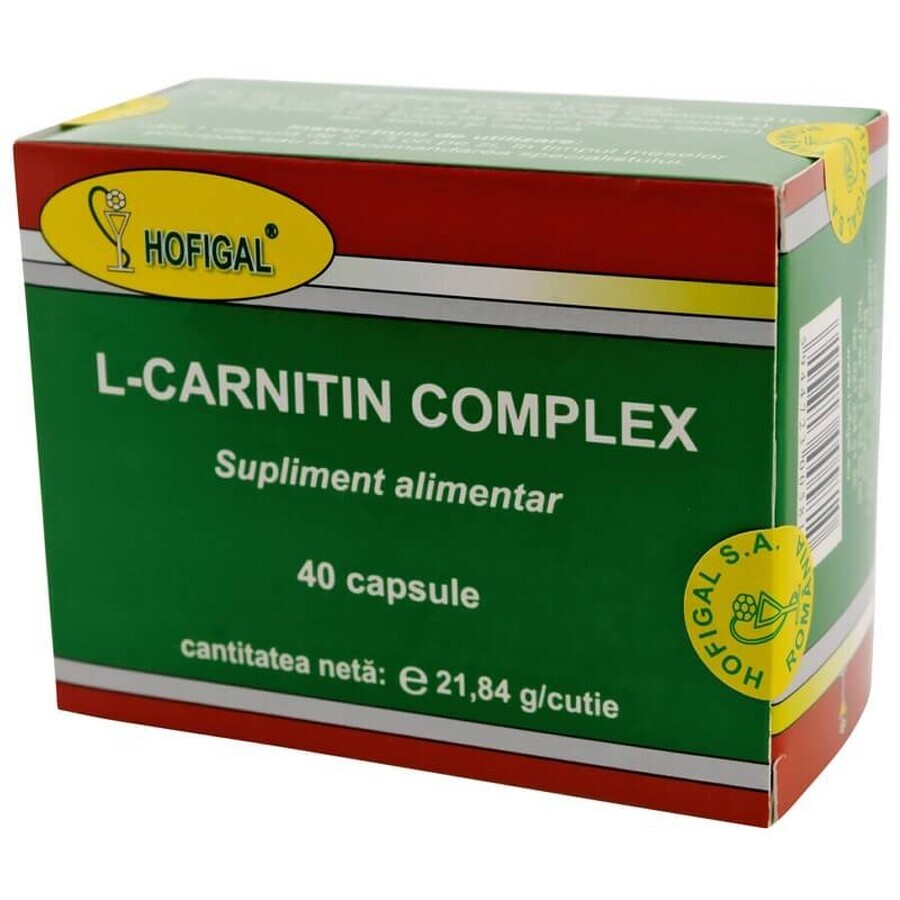 L-Carnitin-Komplex, 40 Kapseln, Hofigal