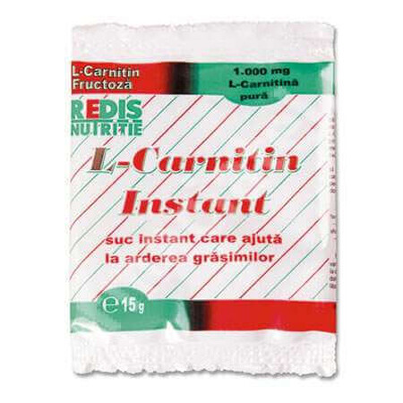 L-Carnitin Instant 1000mg, 15 g, Redis Nutrition