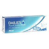 Lentile de contact Dailies Aqua Comfort Plus, -0.50, 30 bucăți, Alcon