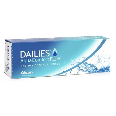 Dailies Aqua Comfort Plus Kontaktlinsen, -2,25, 30 Stück, Alcon