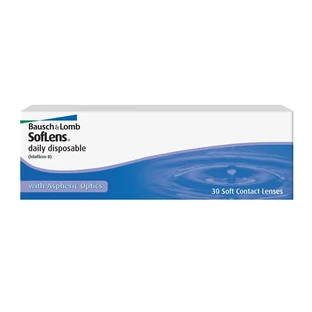 Soczewki jednorazowe, SofLens 1 Day, -02.25, 30 sztuk, Bausch Lomb