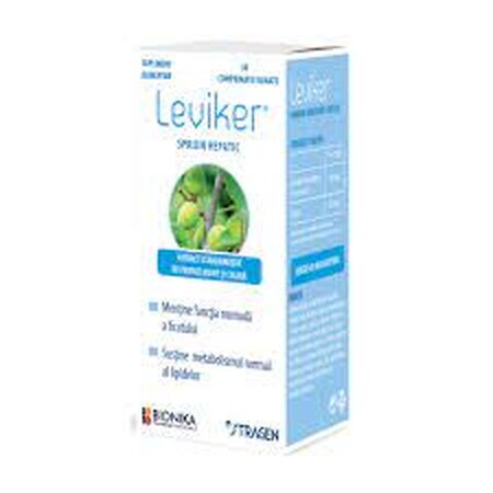 Leviker, 30 comprimate filmate, Bionika