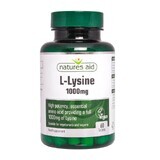 L-Lysine 1000mg, 60 tablete, Natures Aid