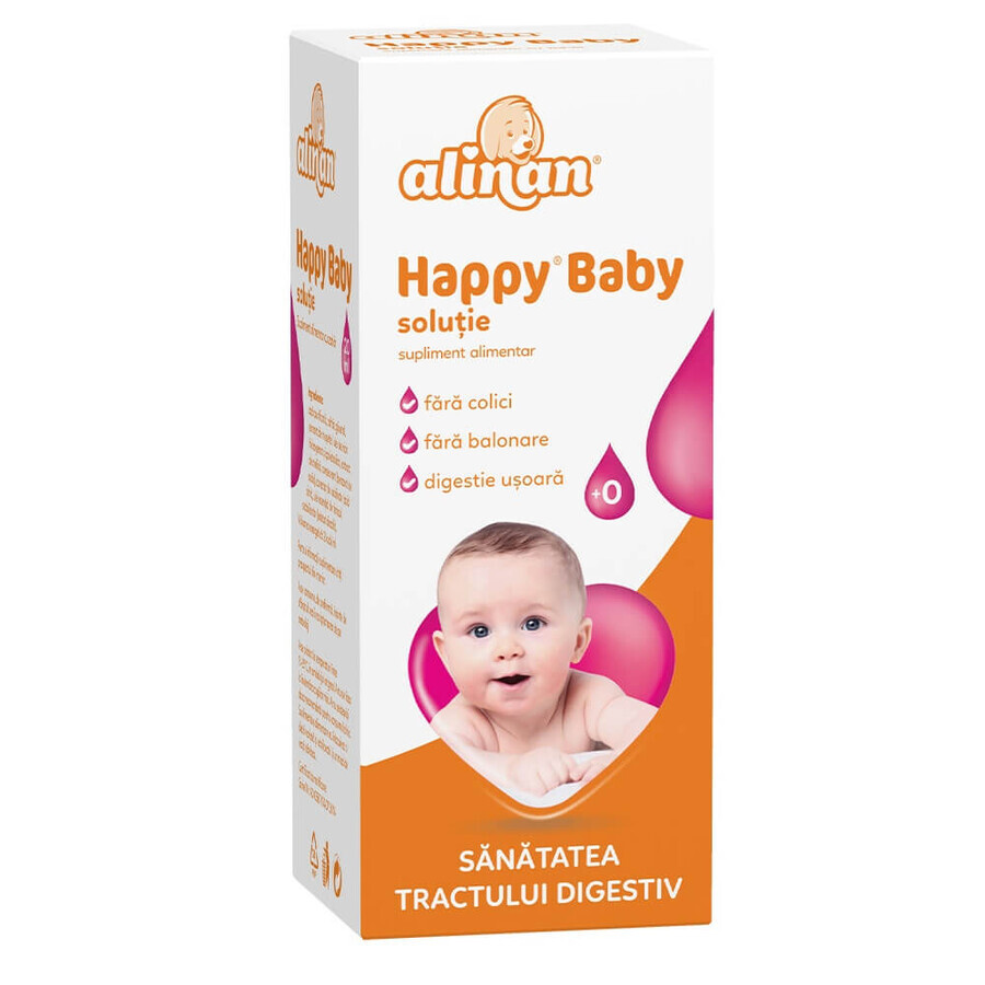 Alinan Happy Baby, Anti-Kolik-Lösung, 20 ml, Fiterman