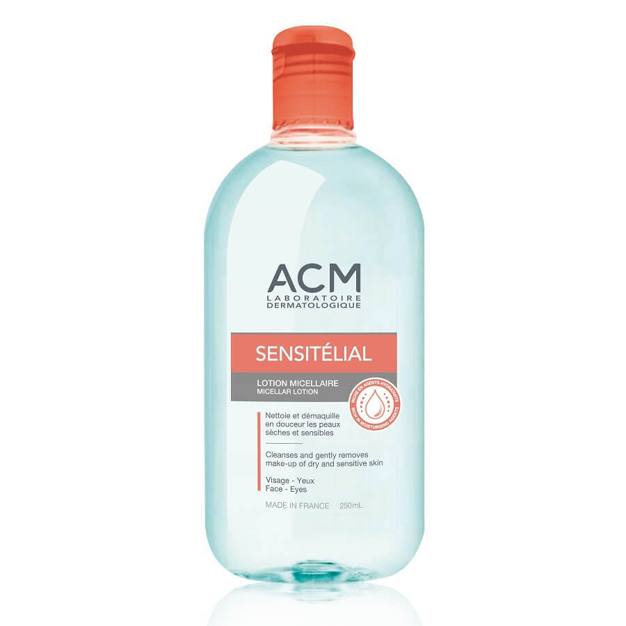 Loțiune micelară pentru față și ochi Sensitelial, 250 ml, Acm