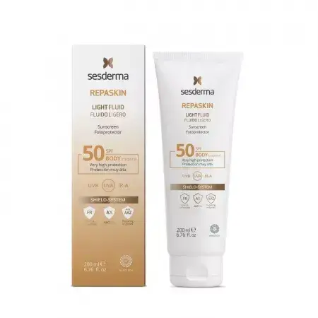 Sesderma Repaskin Lotiune de protecție solară pentru corp SPF 50, 200 ml