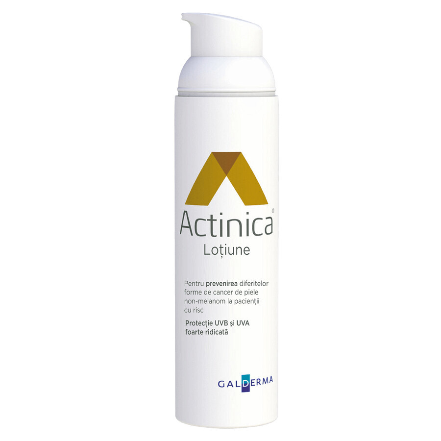 Lotiune pentru protectie solara cu SPF 50+ Actinica, 80 g, Galderma recenzii