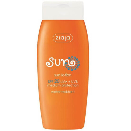 Lotiune pentru protectie solara SPF 20, 150 ml, Ziaja