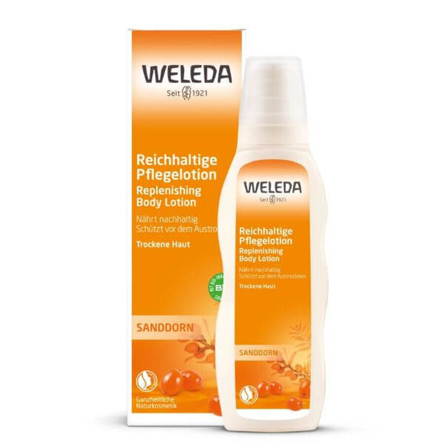 Lotiune regeneranta cu catina, 200 ml, Weleda