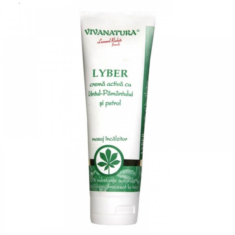 Lyber crema activa cu Untul-Pamantului si Petrol, 250 ml, Vivanatura recenzii