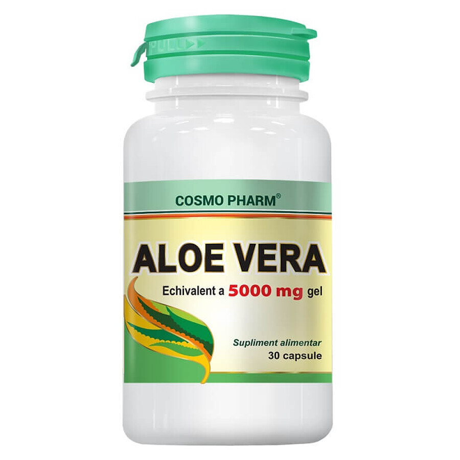 Aloe Vera, 30 Kapseln, Cosmopharm