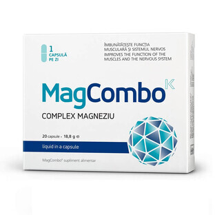 MagCombo Complex Magnesium 940 mg, 20 Kapseln, Visislim