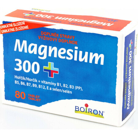 Magnesium 300+, 80 comprimate, Boiron