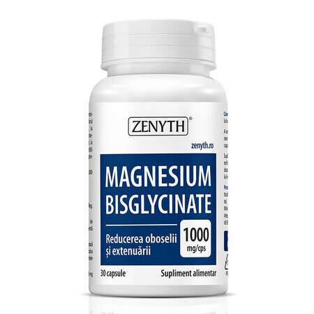 Magnesium Bisglycinate, 30 Kapseln, Zenyth