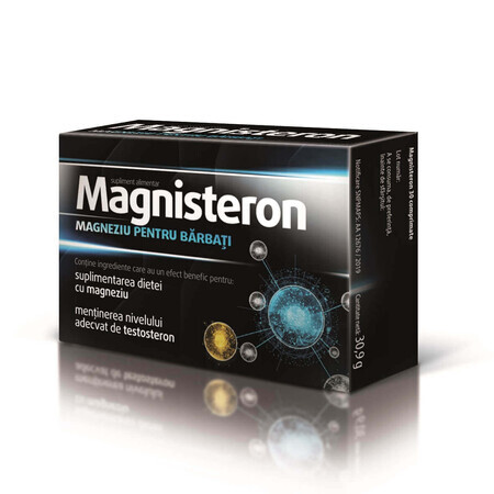 Magnisteron Magnesium für Männer, 30 Tabletten, Aflofarm