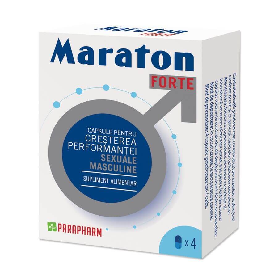 Maraton Forte, 4 Kapseln, Parapharm Bewertungen