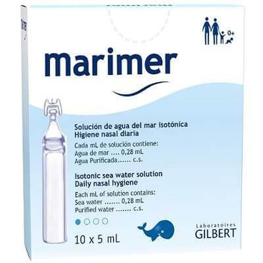 Marimer, 10 x 5 ml, Gilbert