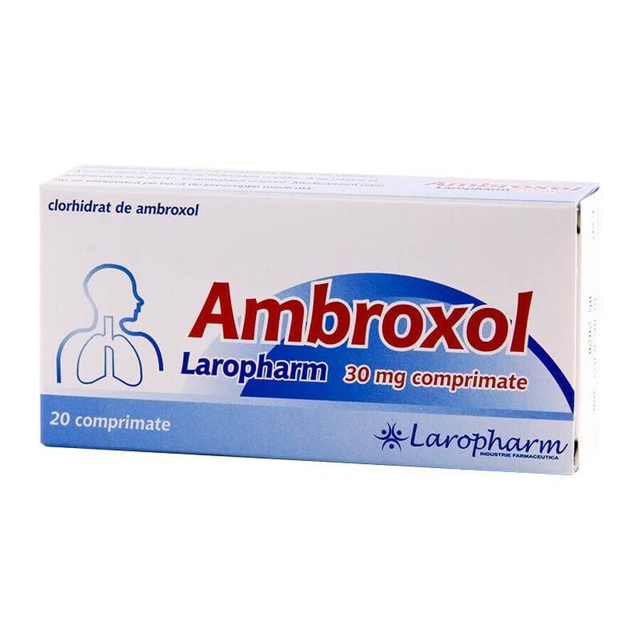Ambroxol 30 mg, 20 Tabletten, Laropharm