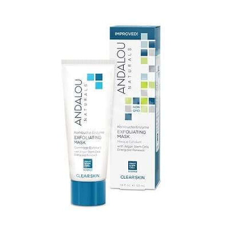 Mască enzimatică pentru curățarea în profunzime a tenului Clear Skin Andalou, 53 ml, Secom