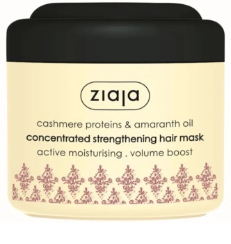 Ziaja Haarmaske mit Cashmere Protein ​​und Amaranthöl, 200 ml
