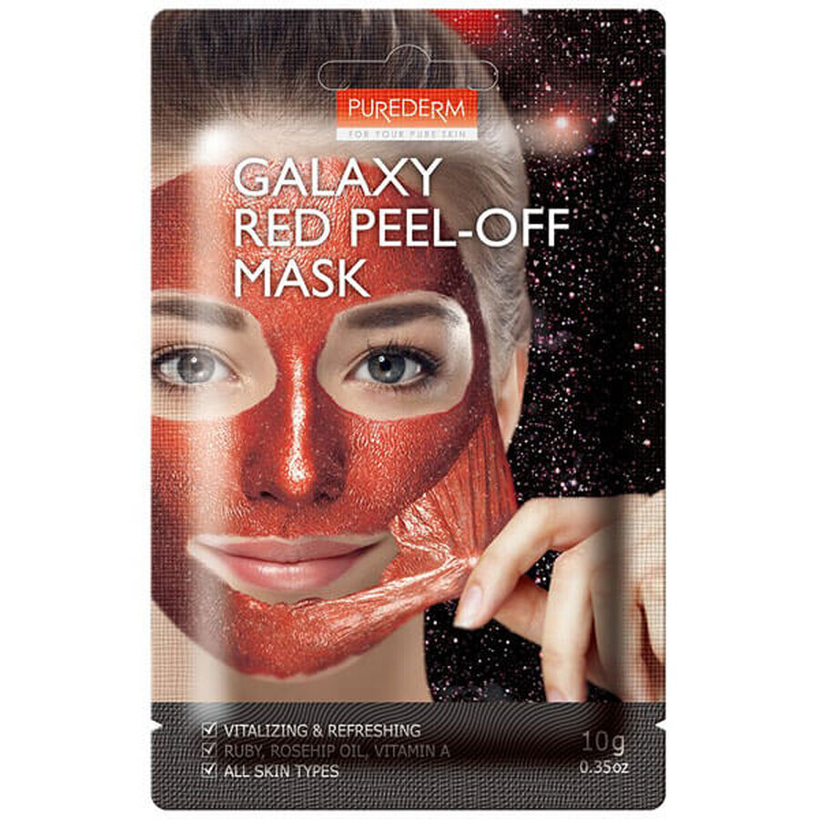 Masca peel-off Galaxy Red, 10 ml, Purederm