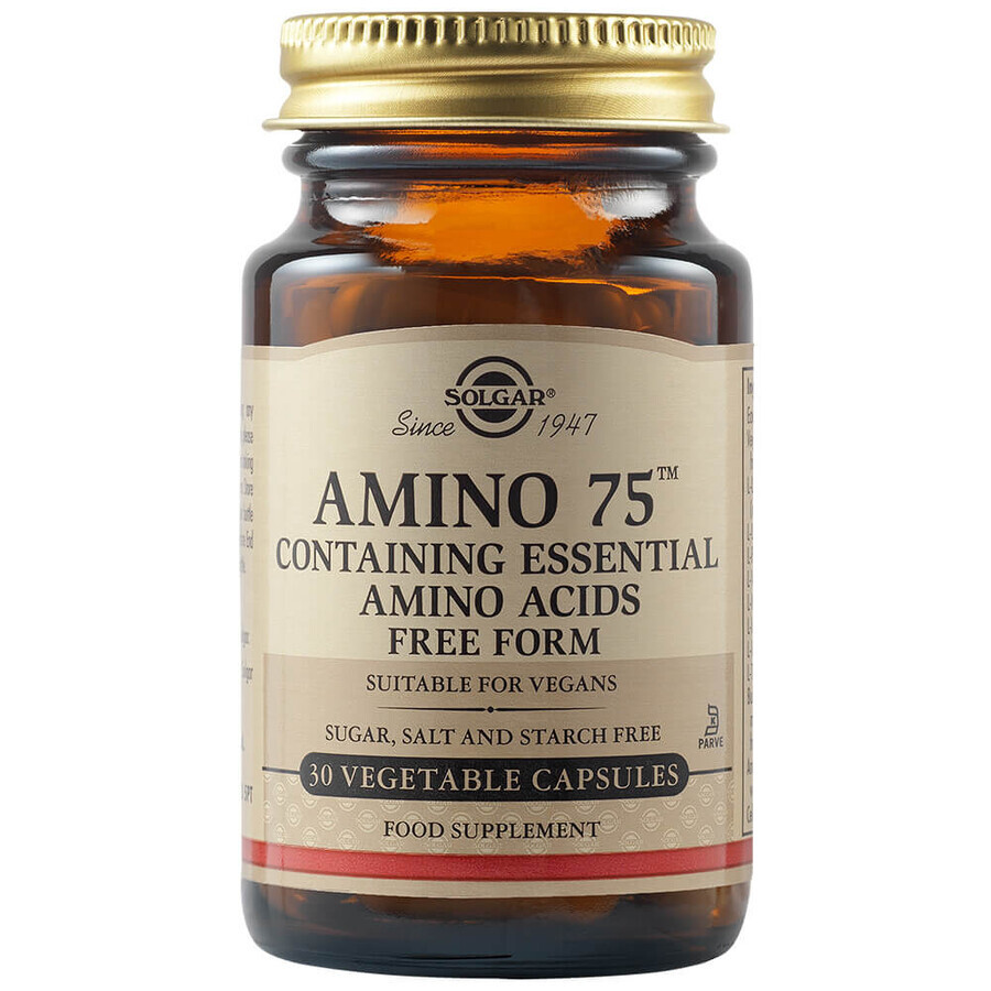 Amino 75, 30 capsule, Solgar Bewertungen
